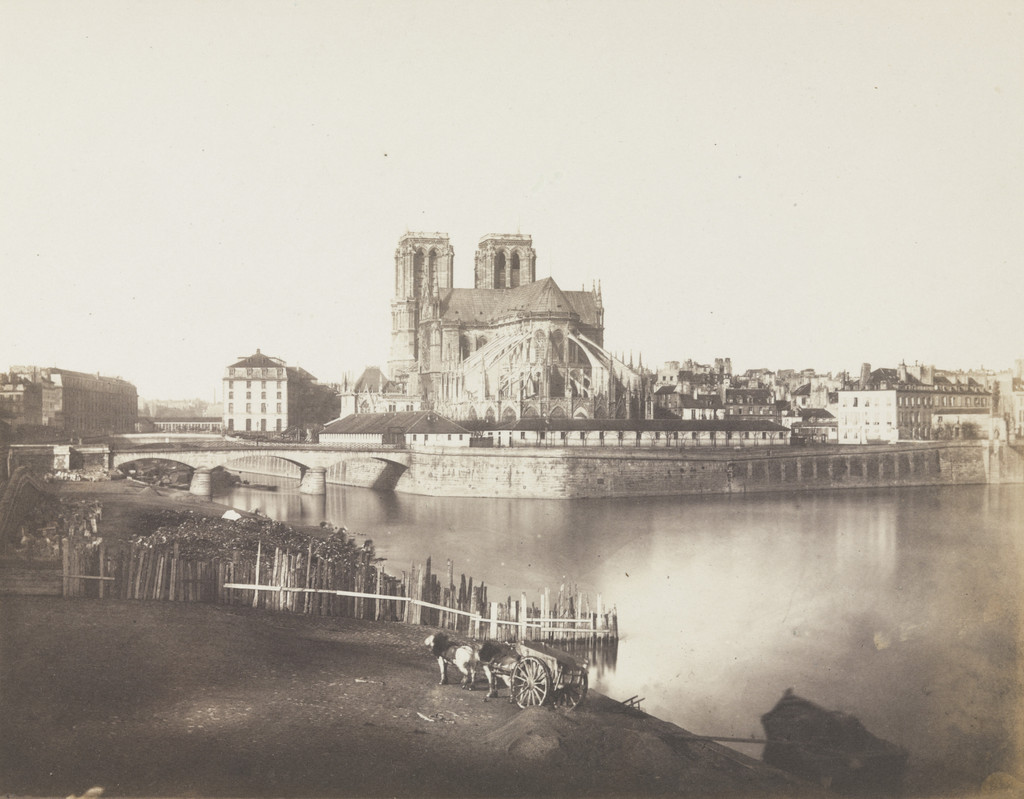 View of the Apse of Notre Dame, Paris