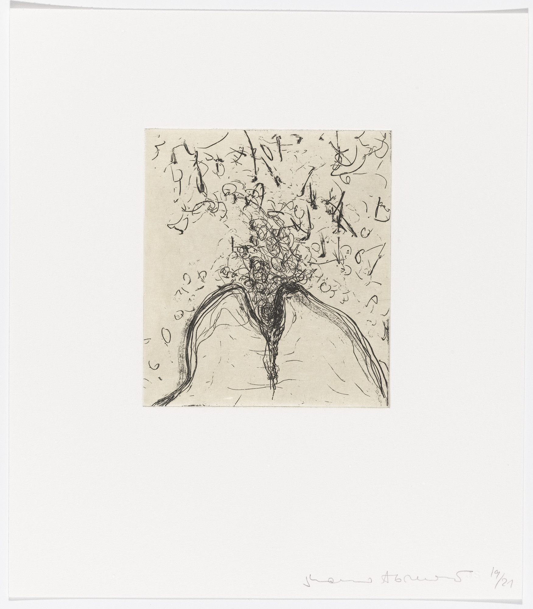 Marina Abramović. Untitled from Spirit Cooking