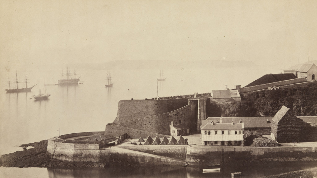 Batteries on the Point, Entrance to the Port of Brest