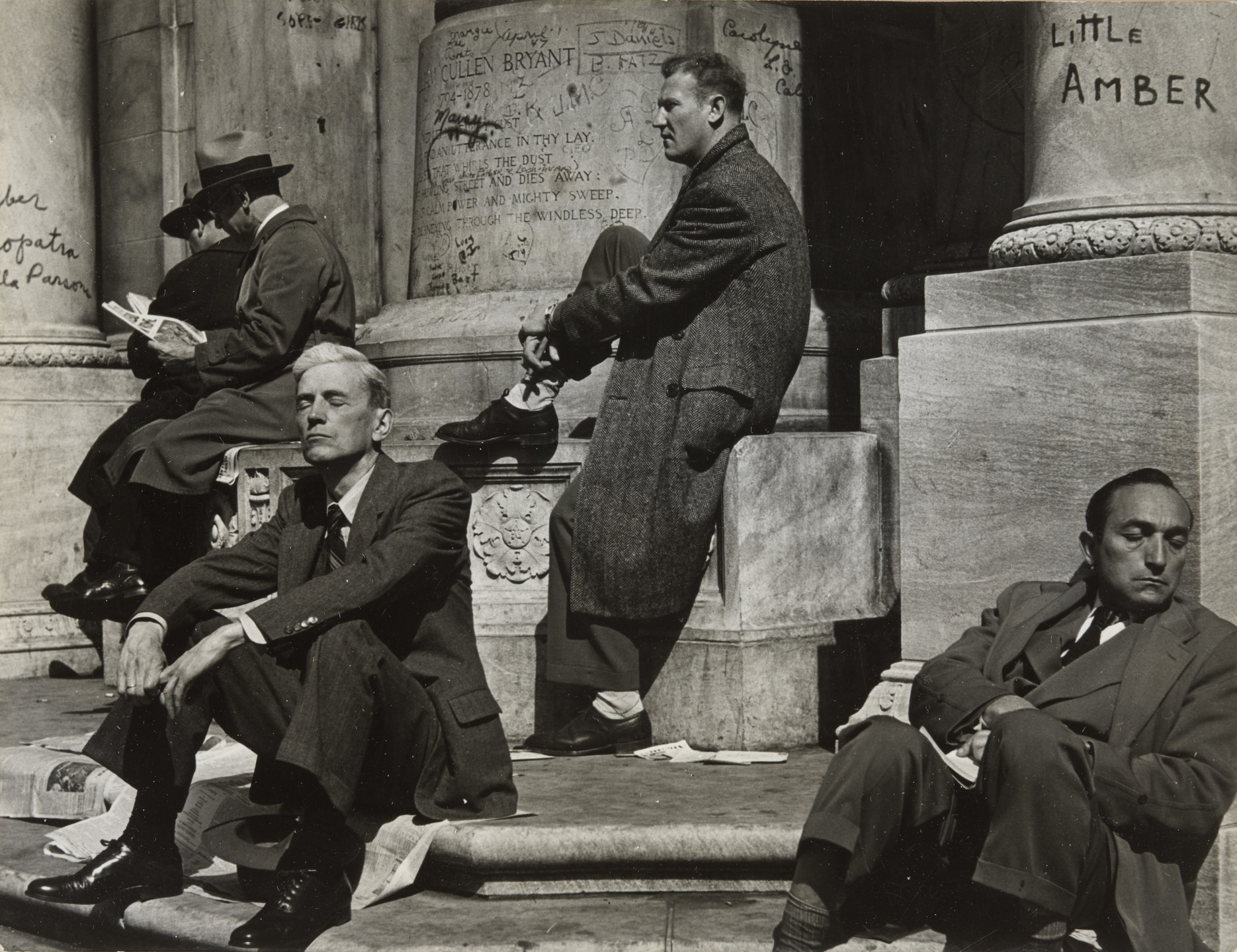 N. Jay Jaffee. Bryant Park, New York City. 1953