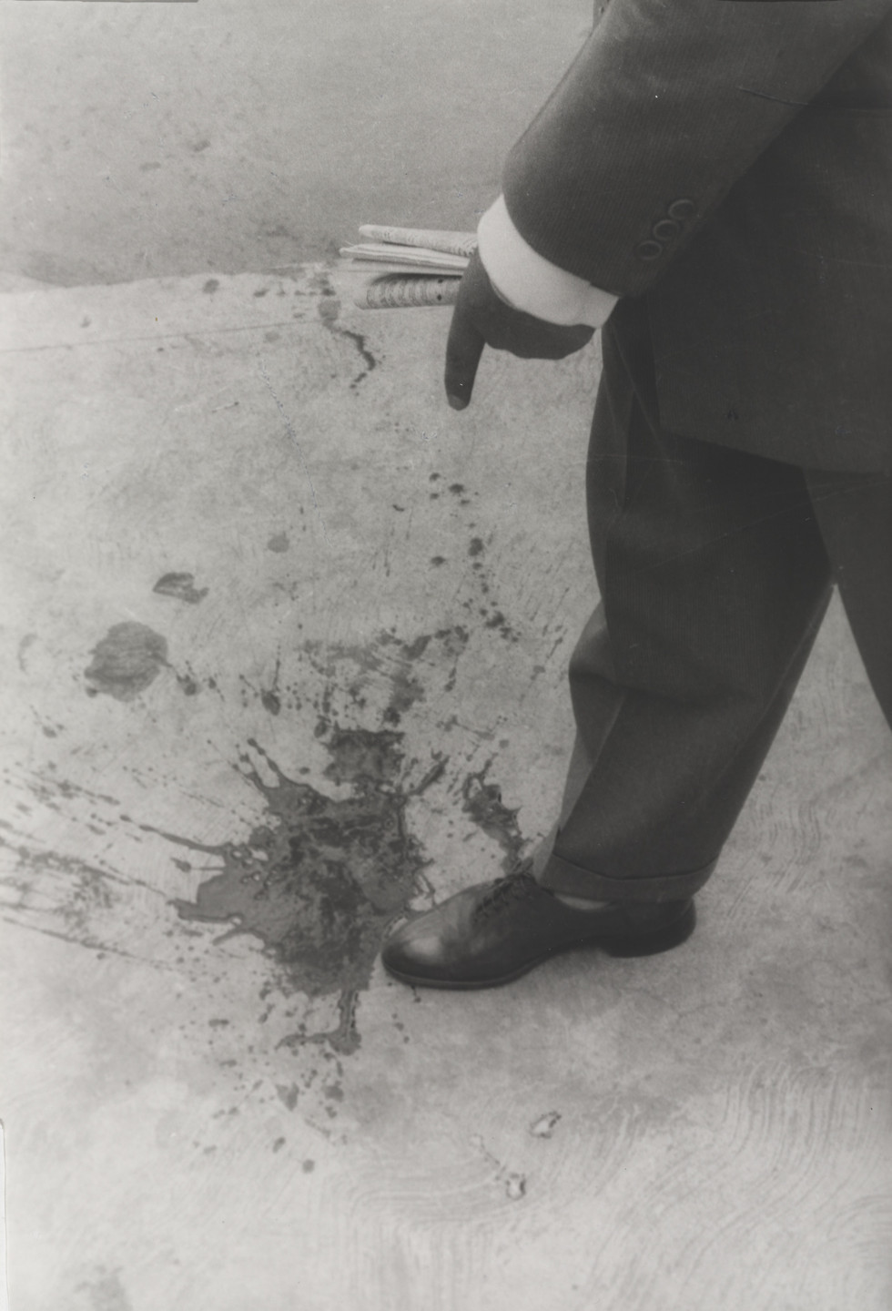 Héctor García. Blood, Vallejista Movement, Mexico. 1958