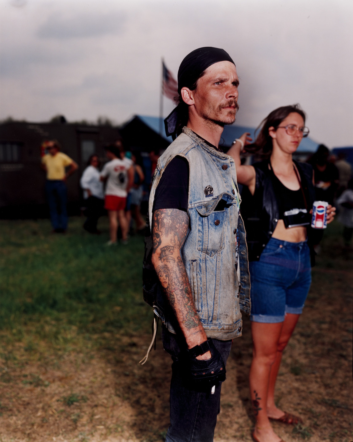 Stephen R. Milanowski. The Bikers&#39; Blessing, Baldwin, Michigan. 1992