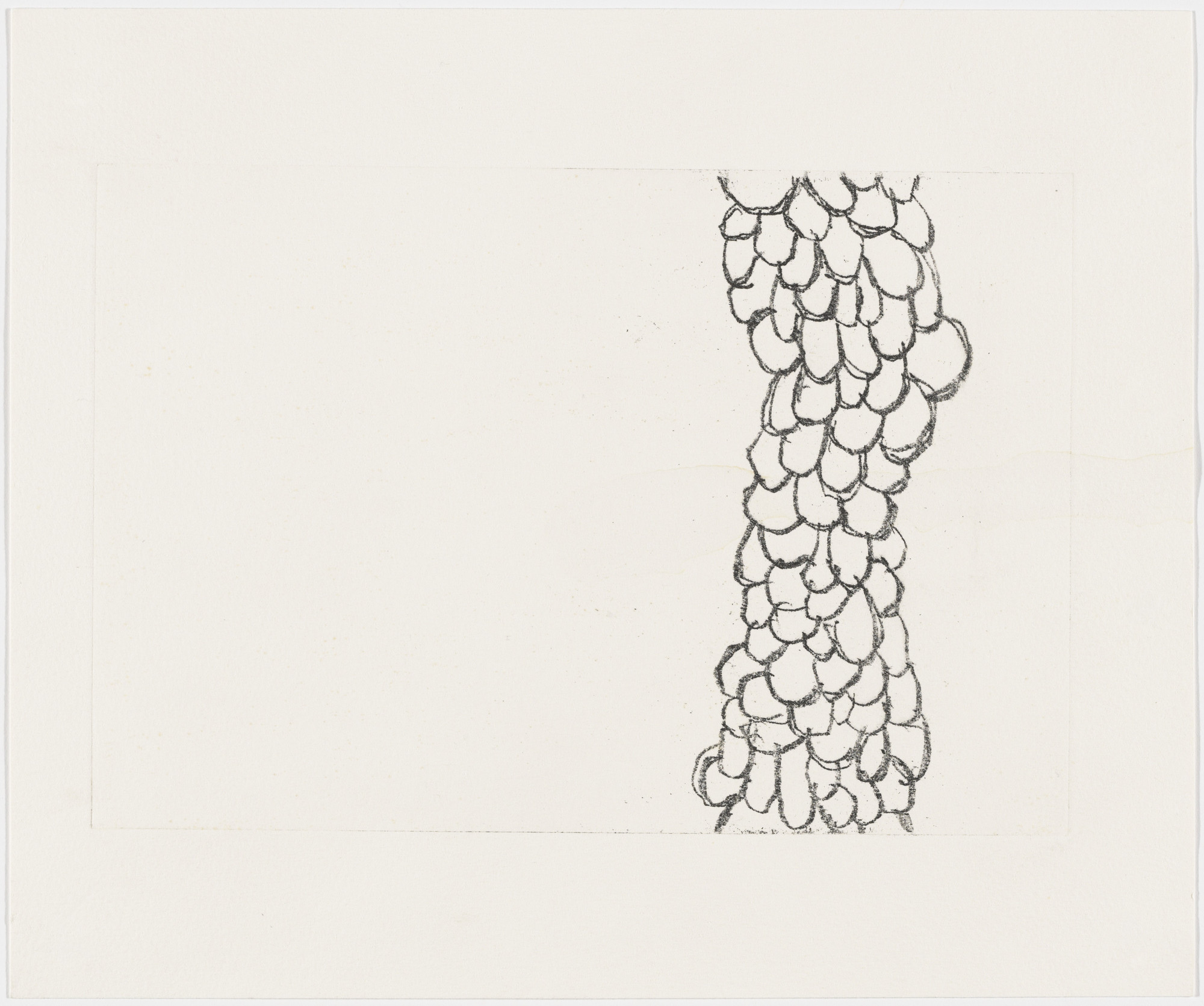 Louise Bourgeois. Plate 4 of 7, only state, from Look Up!
