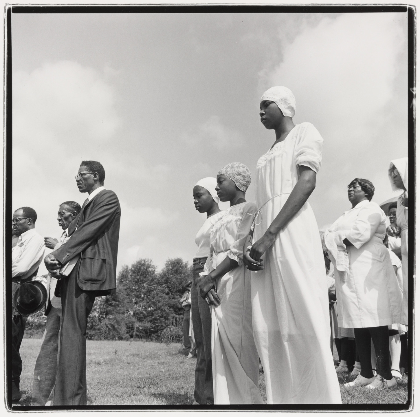 Birney Imes III. Prairie Chapel Baptism, Lowndes County, Mississippi. 1980