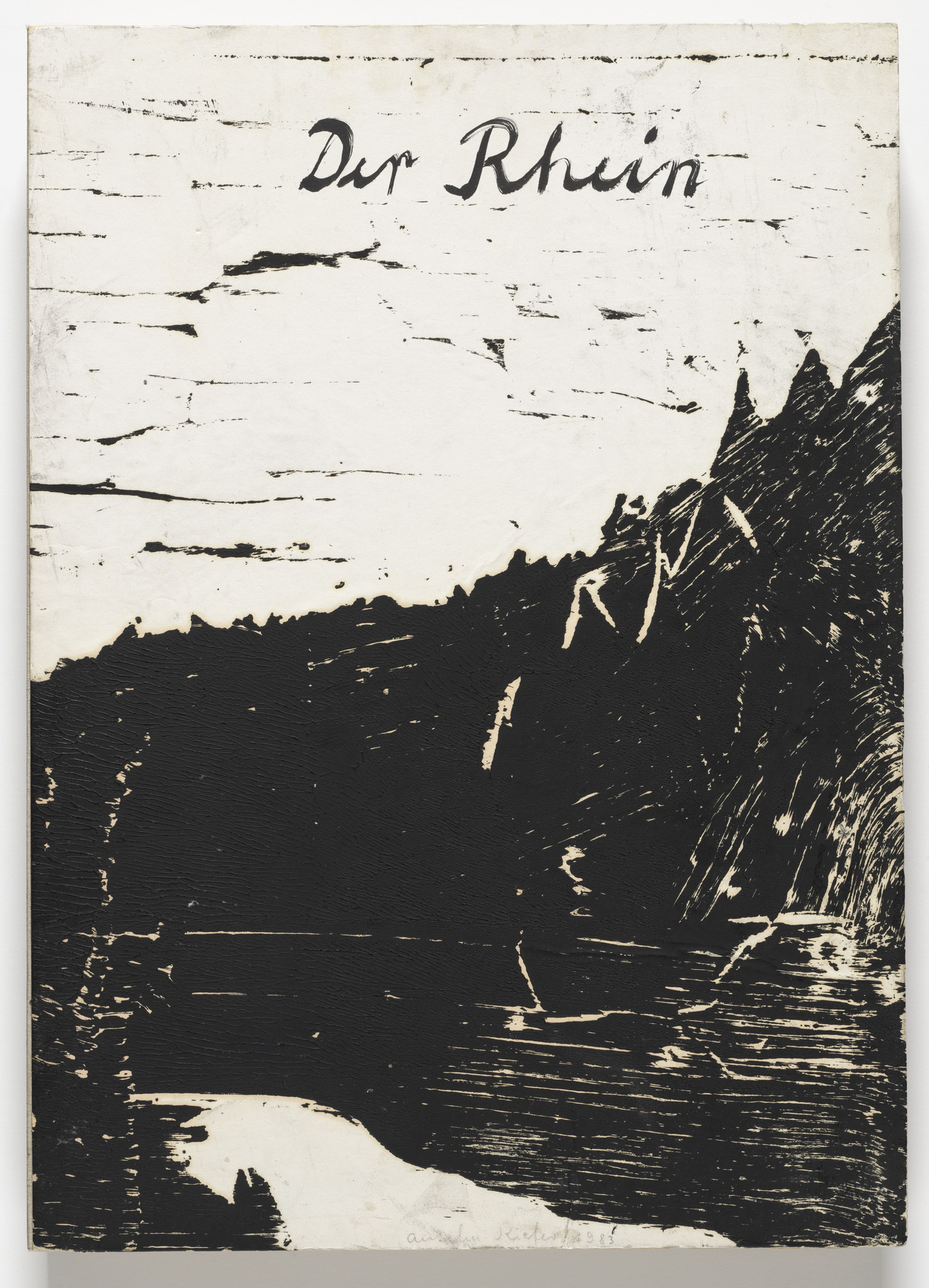 Anselm Kiefer. Der Rhein. 1983 | MoMA