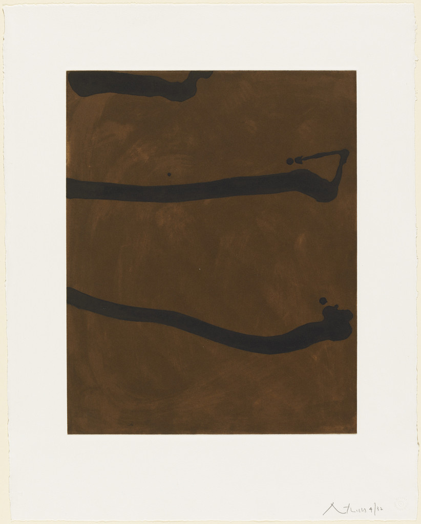 Untitled (small brown and black)
