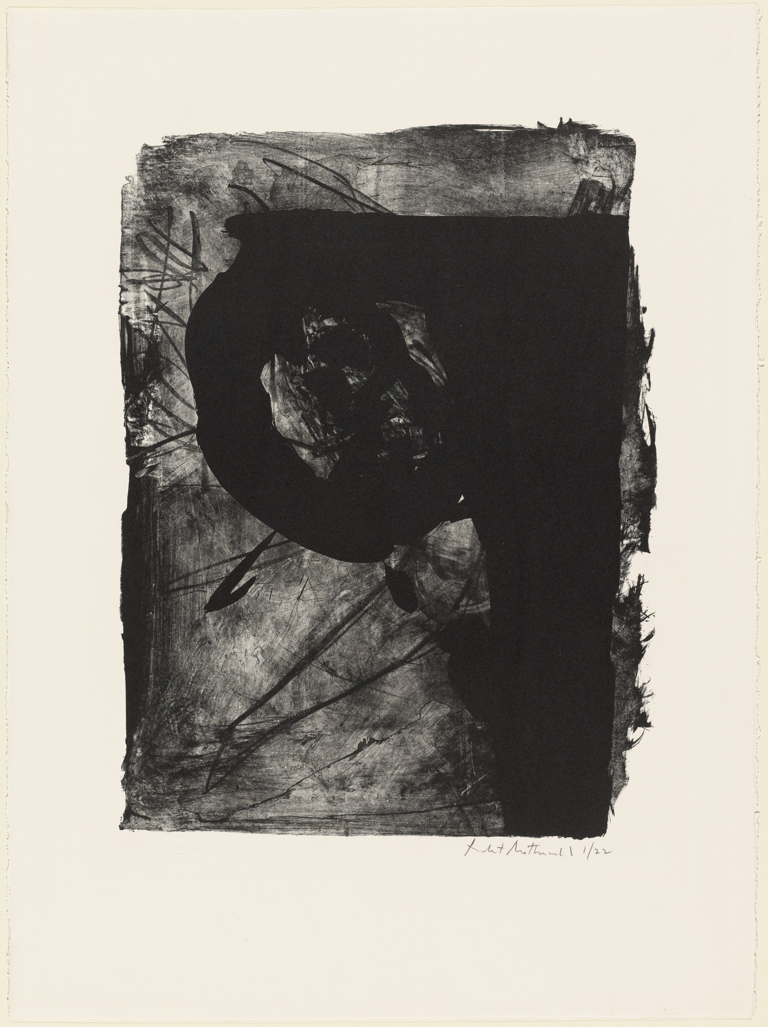 Robert Motherwell. Poet I
