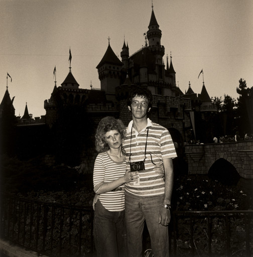 Couple at Disneyland