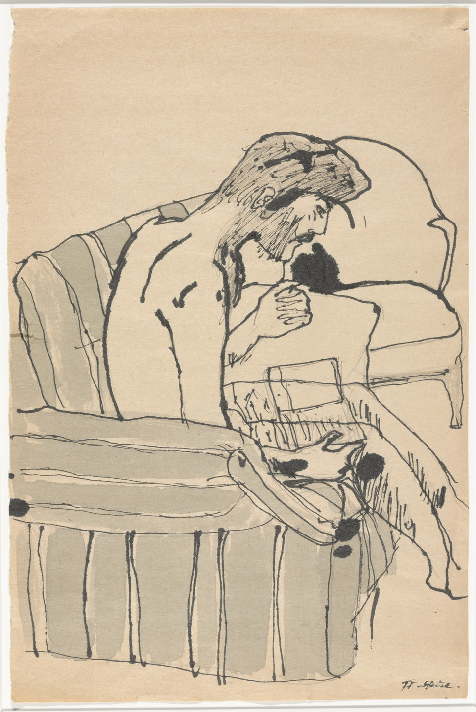 Marlene Dumas. Untitled. c. 1976