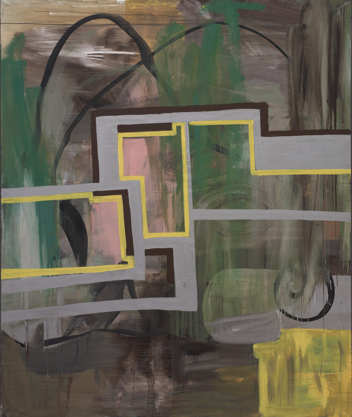 Albert Oehlen. Untitled. 1989