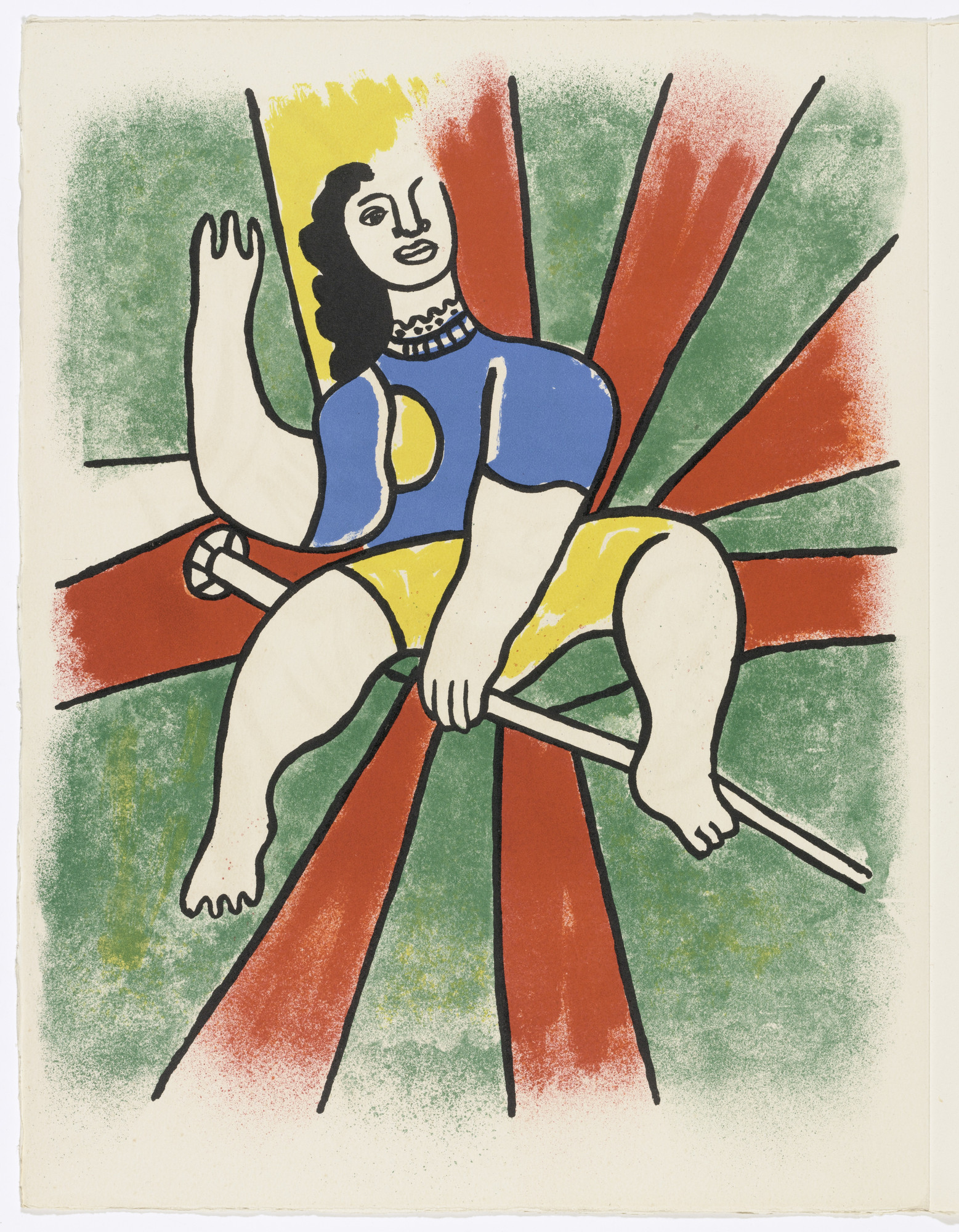 Fernand Léger. Plate (page 22) from Cirque ( Circus )