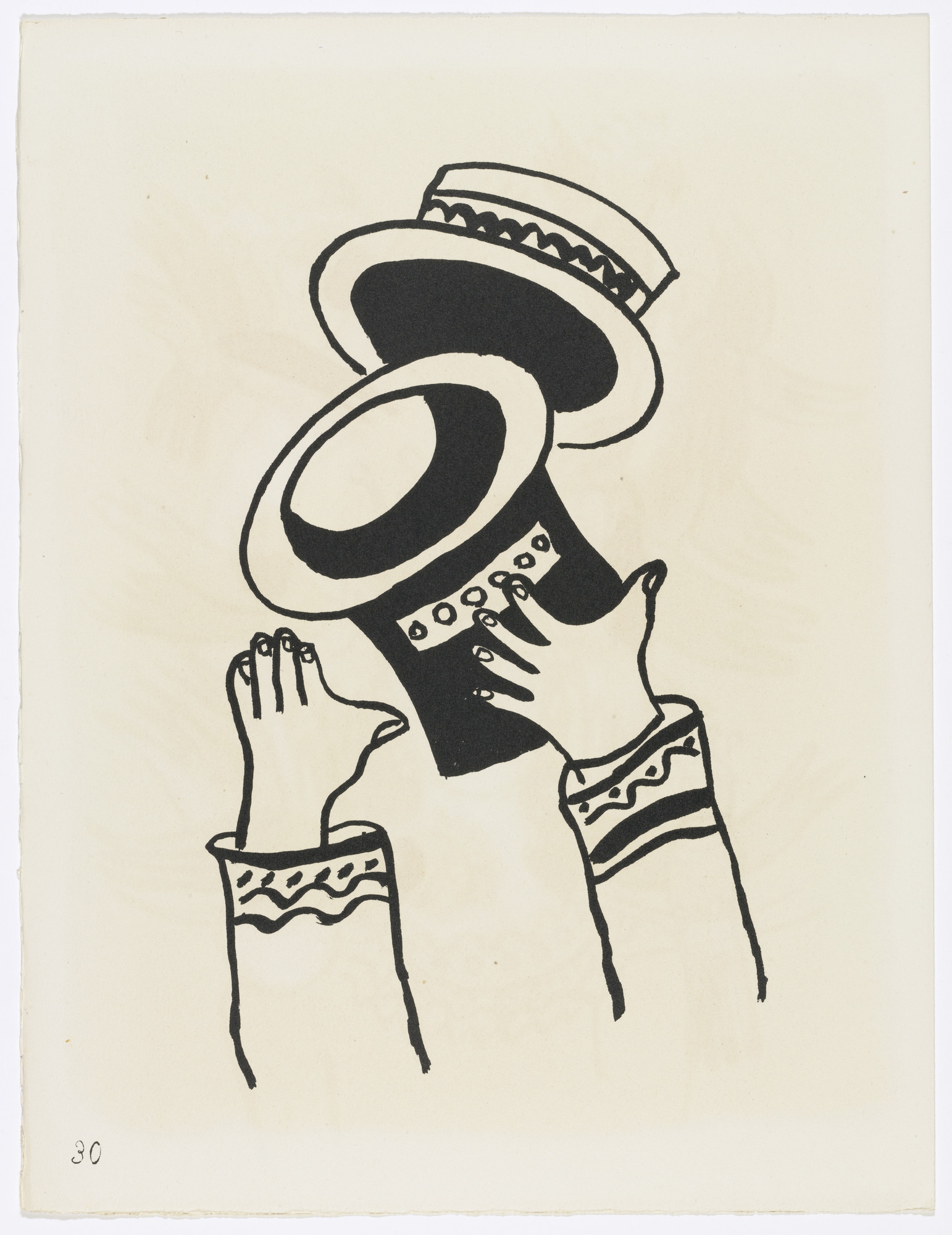 Fernand Léger. Plate (page 30) from Cirque ( Circus )