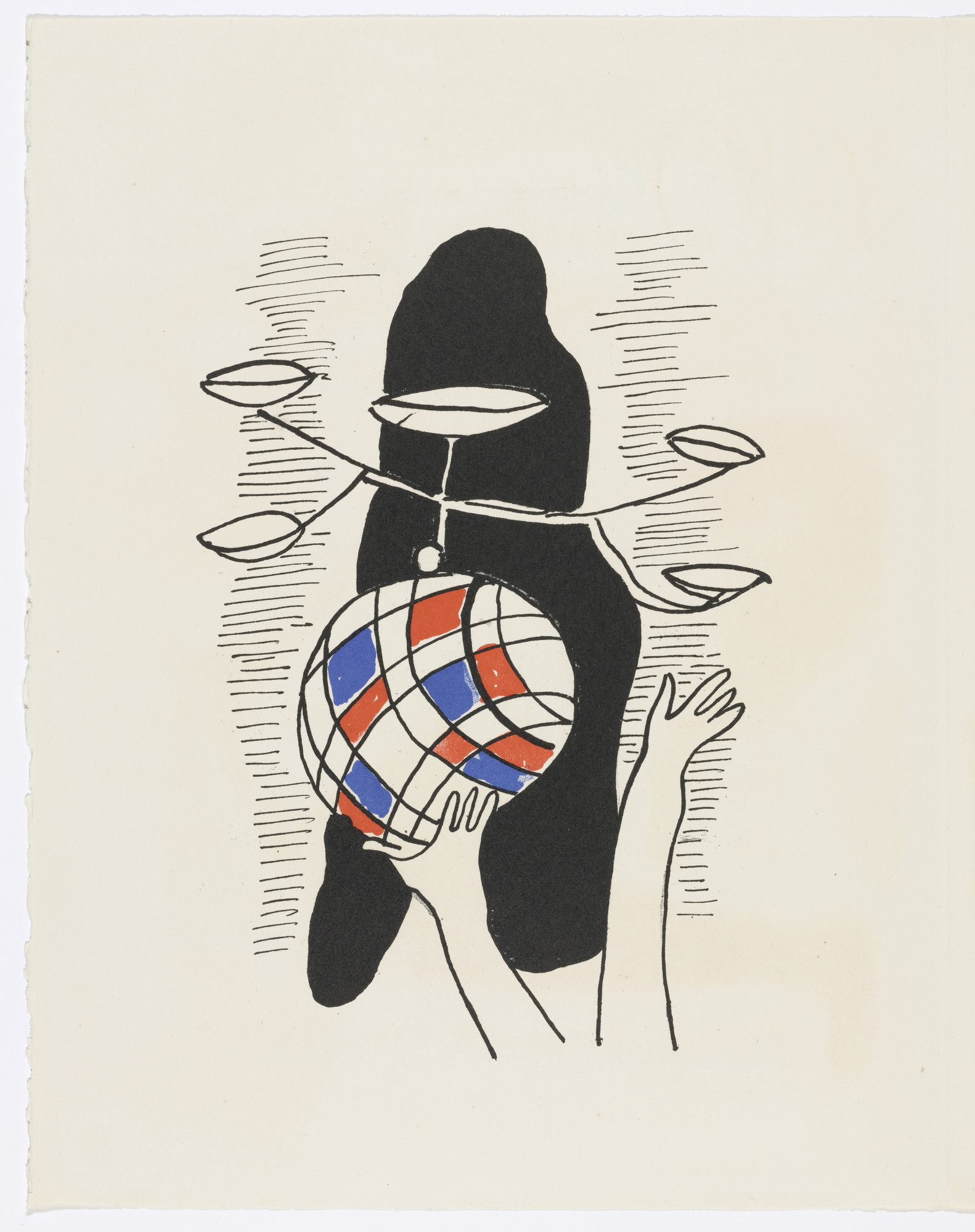 Fernand Léger. Plate (page 34) from Cirque ( Circus )