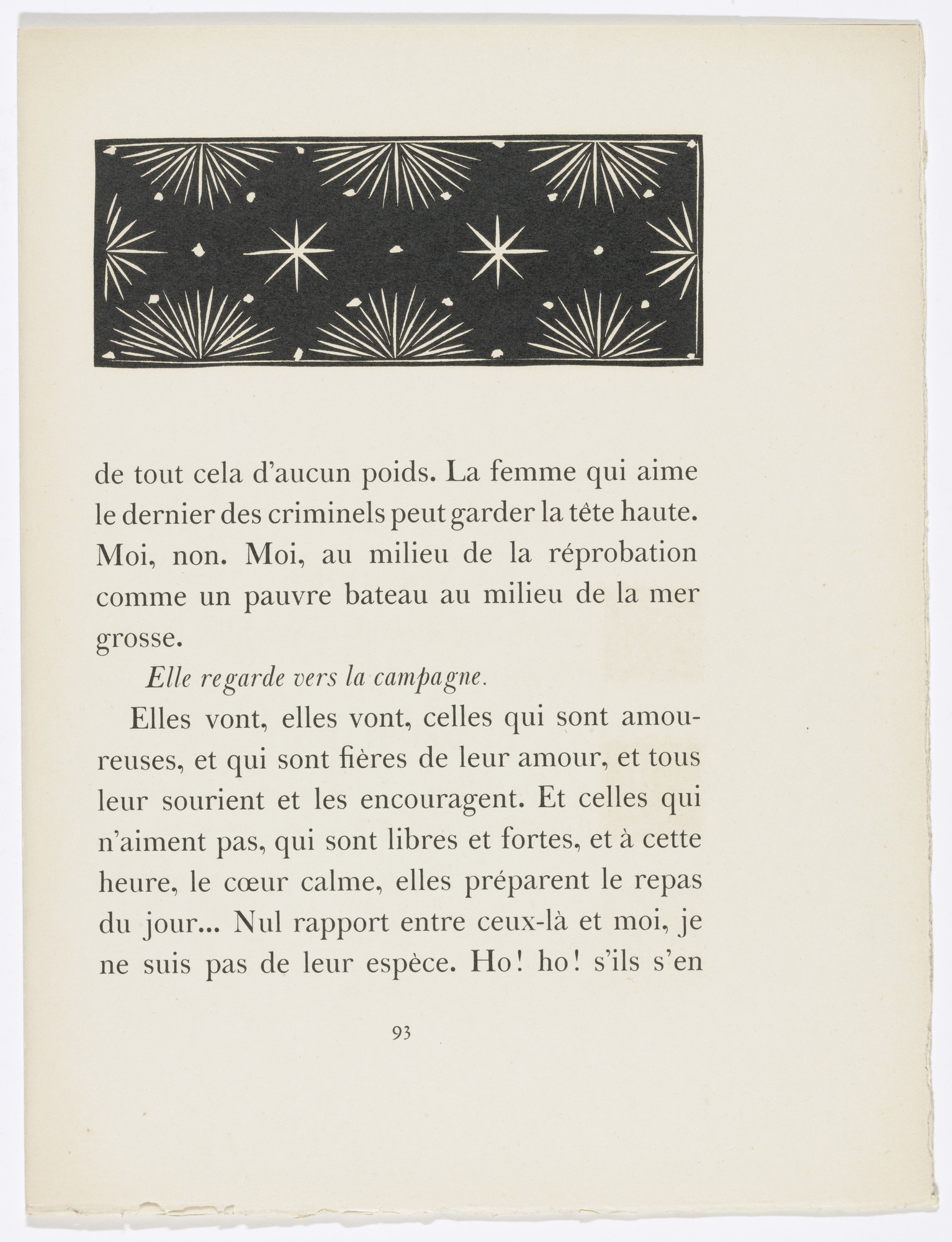 Henri Matisse. In-text plate (page 93) from Pasiphaé: Chant de Minos (Les Crétois)