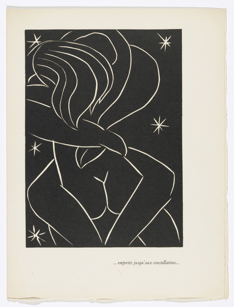 ...Carried Away to the Constellations... (...Emportés jusqu'aux constellations...) (plate, page 31) from Pasiphaé: Chant de Minos (Les Crétois)
