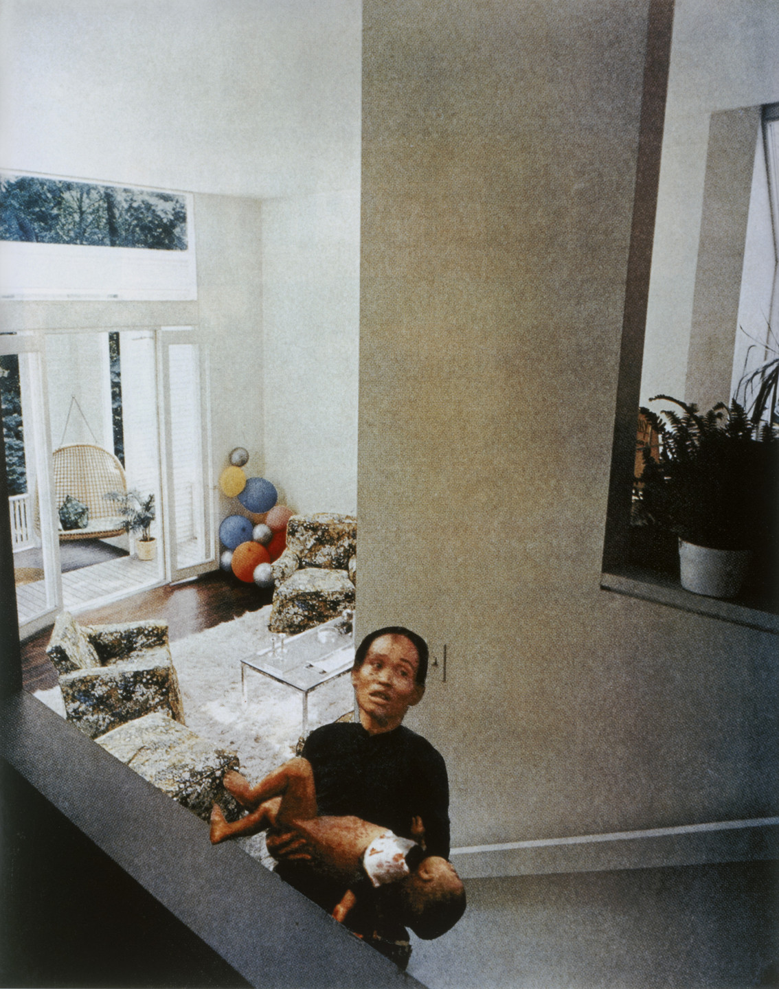Martha Rosler. Balloons from the series House Beautiful: Bringing the War Home. c. 1967-72