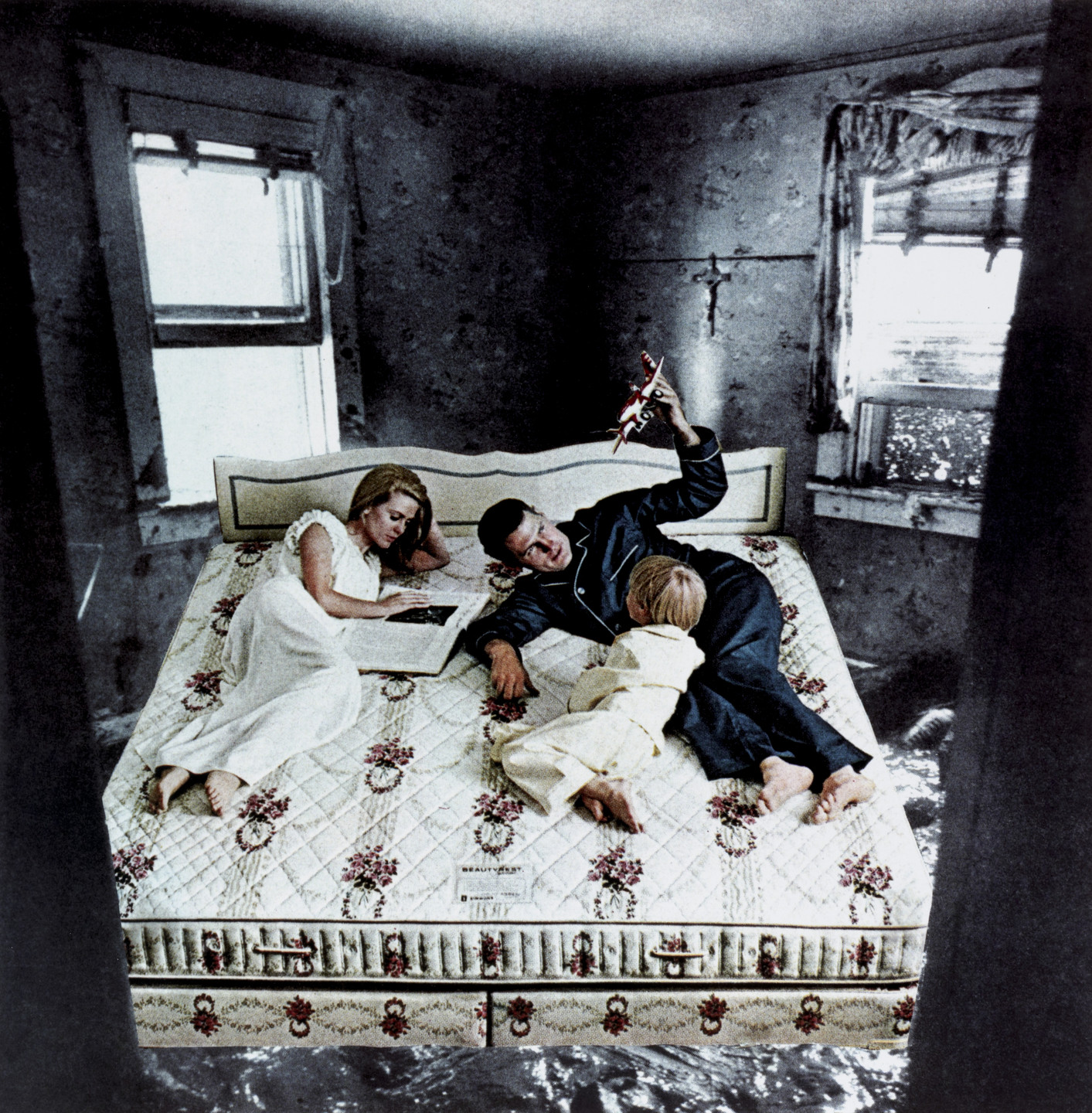 Martha Rosler. Beauty Rest from the series House Beautiful: Bringing the War Home. c. 1967-72