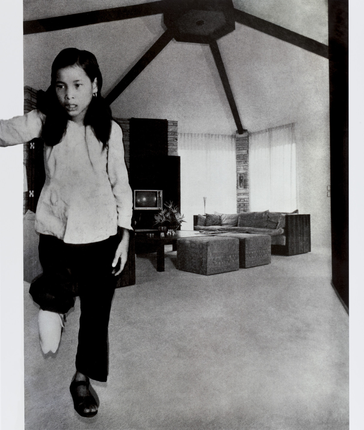 Martha Rosler. Tron (Amputee) from the series House Beautiful: Bringing the War Home. c. 1967-72