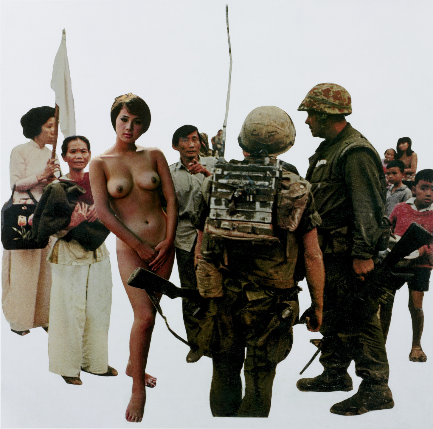Martha Rosler. Playboy (On View) from the series House Beautiful: Bringing the War Home, in Vietnam. c. 1967-72