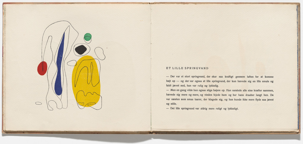 Plate (folio 11 verso) from the illustrated book Pigen I Ilden (The Girl in the Fire)