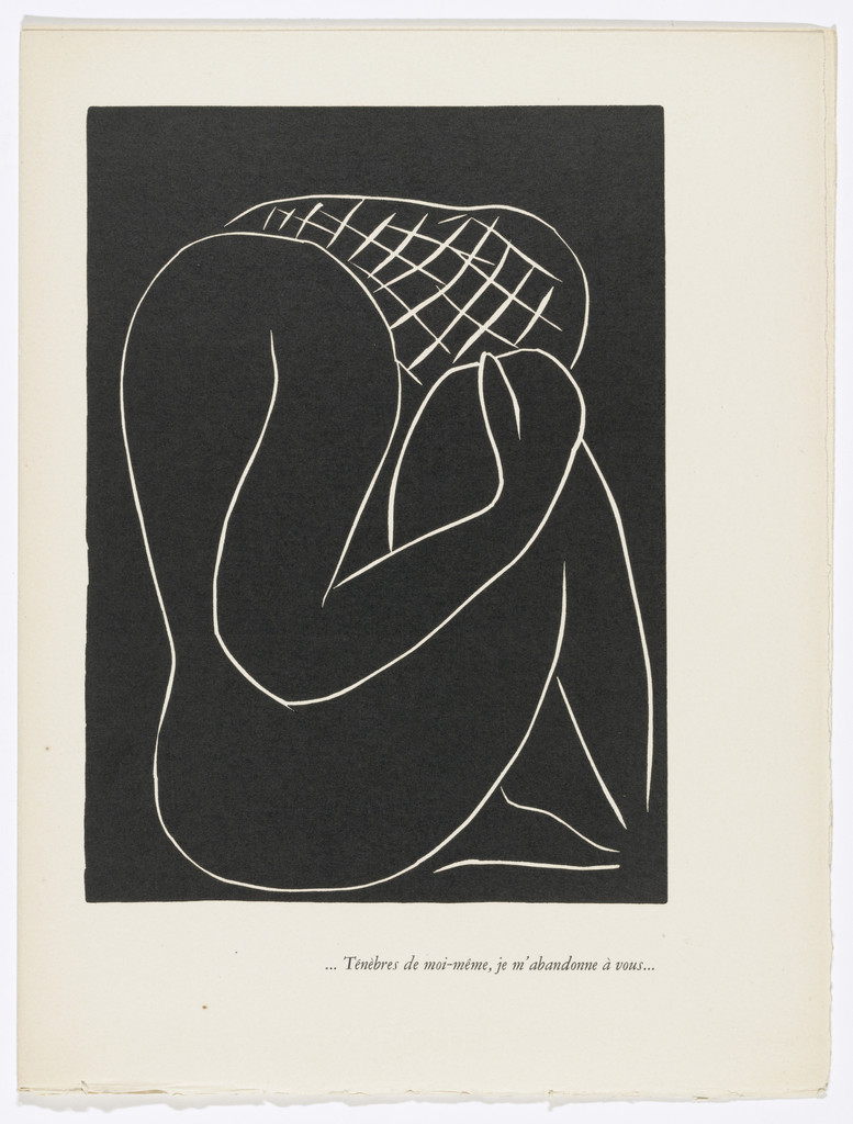...Shadows of Myself, I Abandon Myself to You... (...Ténèbres de moi-même, je m'abandonne à vous...) (plate, page 85) from Pasiphaé: Chant de Minos (Les Crétois)