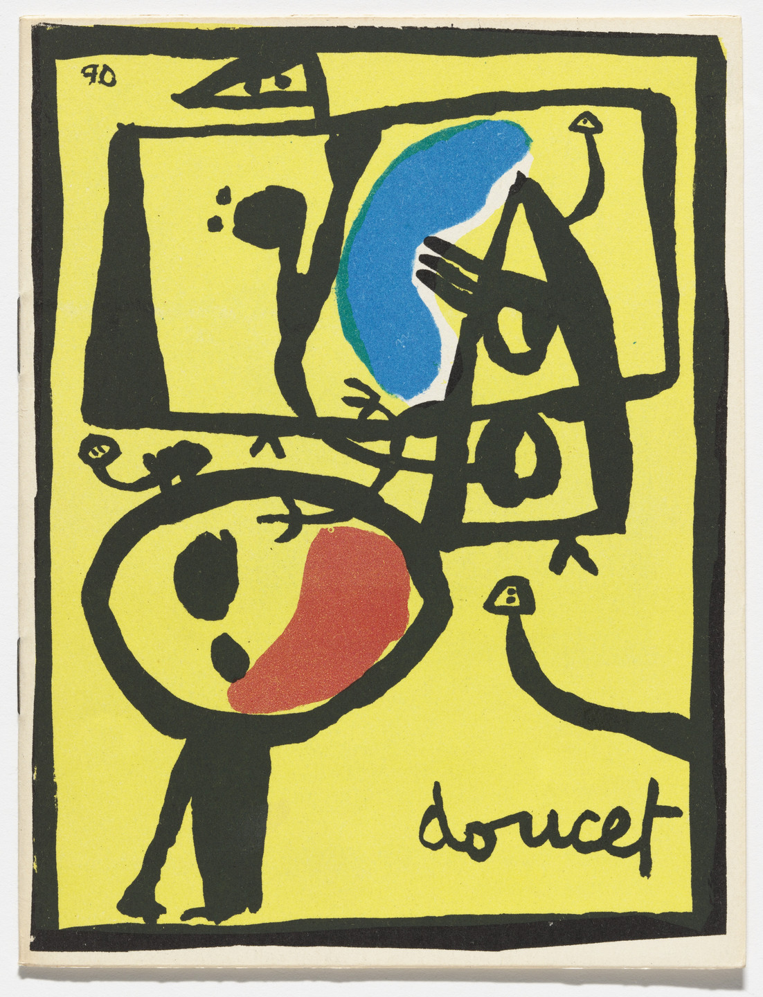 Jacques Doucet. Front cover from Frie Kunstnere , Volume 8. 1950