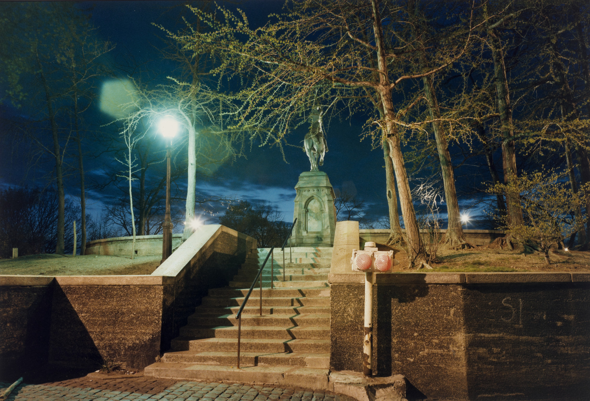 Mitch Epstein. Joan of Arc Monument, New York City. 1978