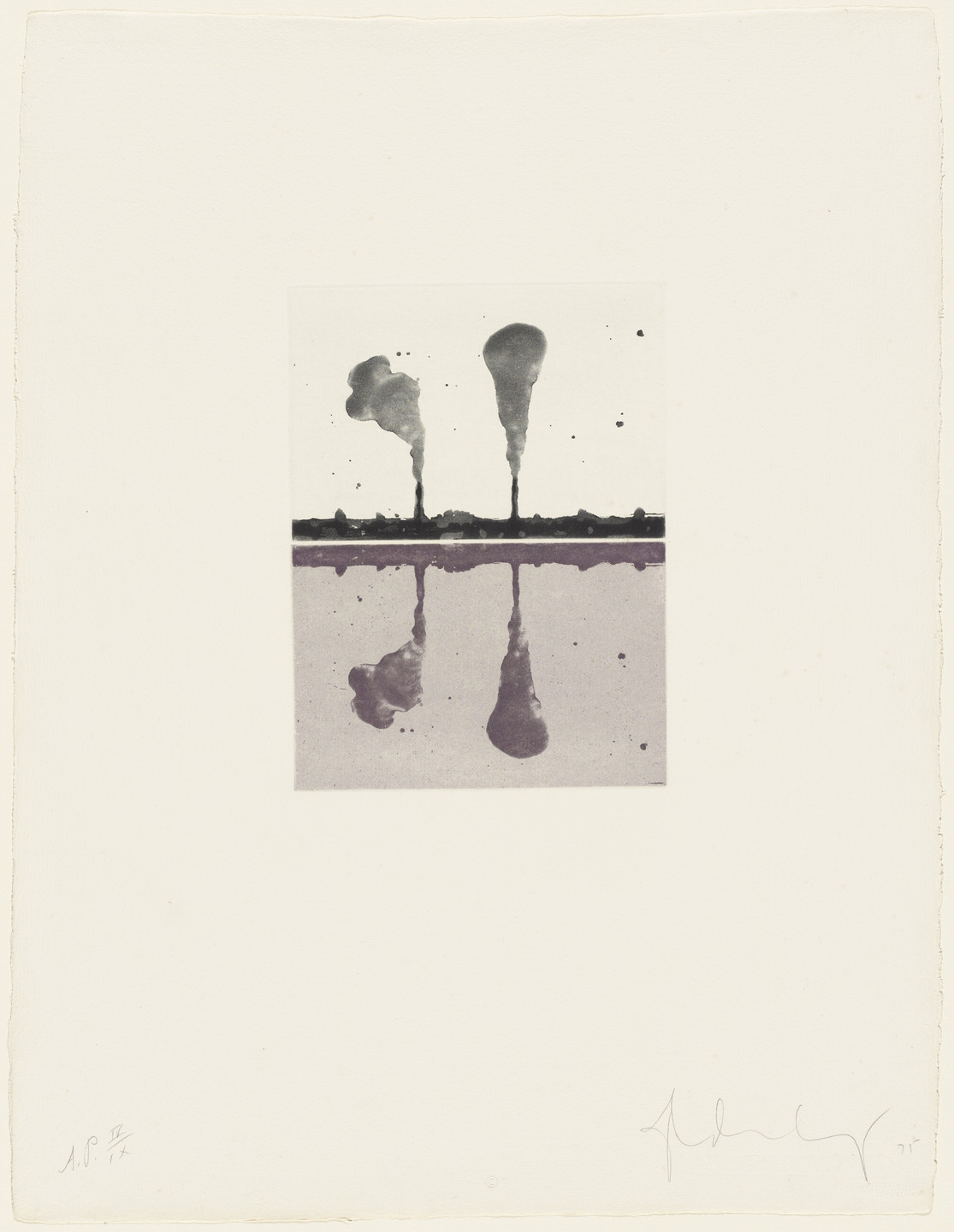 Claes Oldenburg. Smoke and Reflections. 1975
