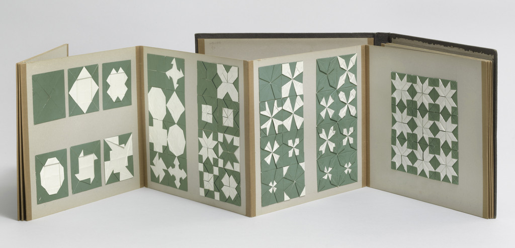 Paper folding (Kindergarten material based on the educational theories of Friedrich Froebel)