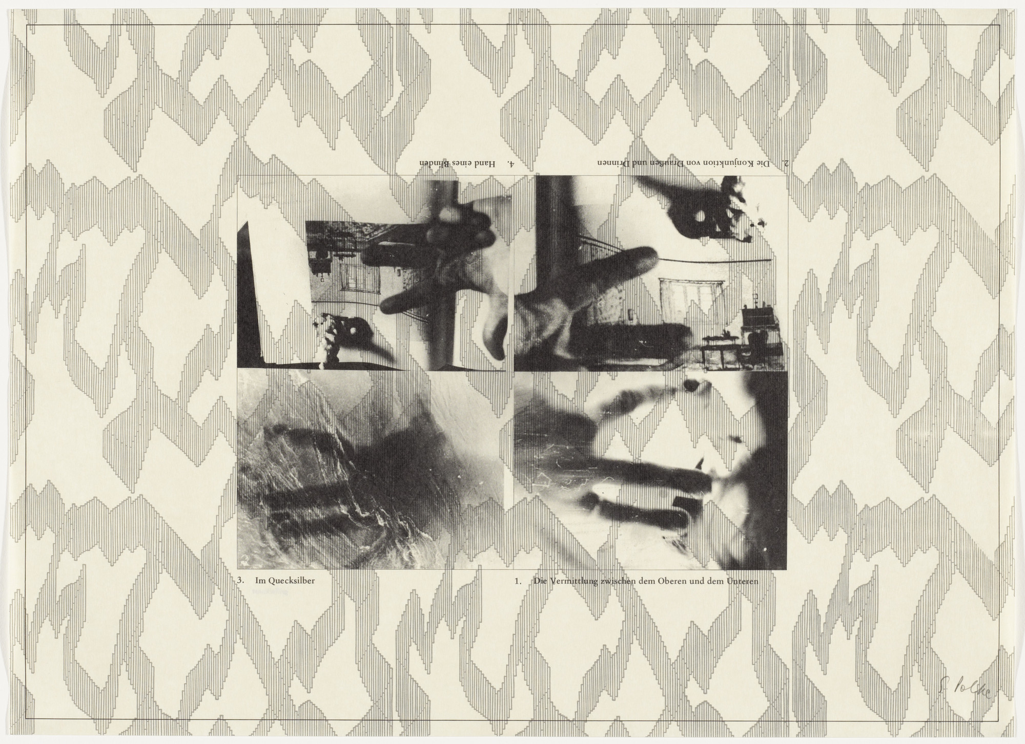 Sigmar Polke. Hands (The Mediation between Above and Below) (Hände (Die Vermittlung zwischen dem Oberen und dem Unteren)