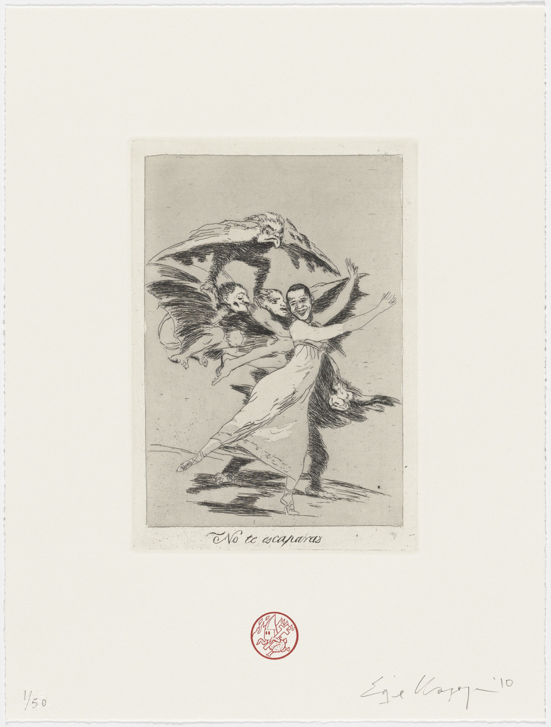 Enrique Chagoya. Return to Goya No. 9. 2010