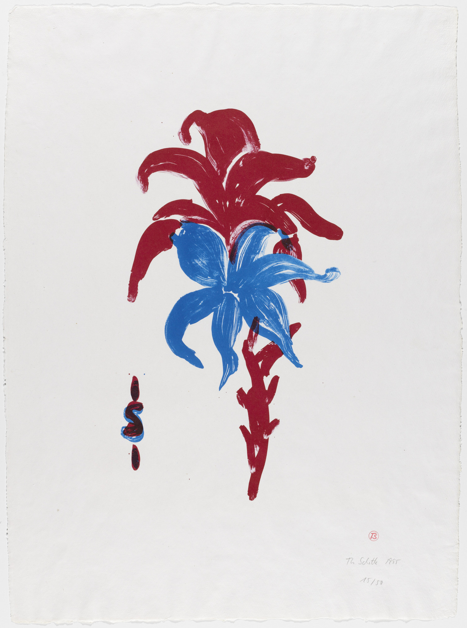 Thomas Schütte. Untitled from Silly Lilies