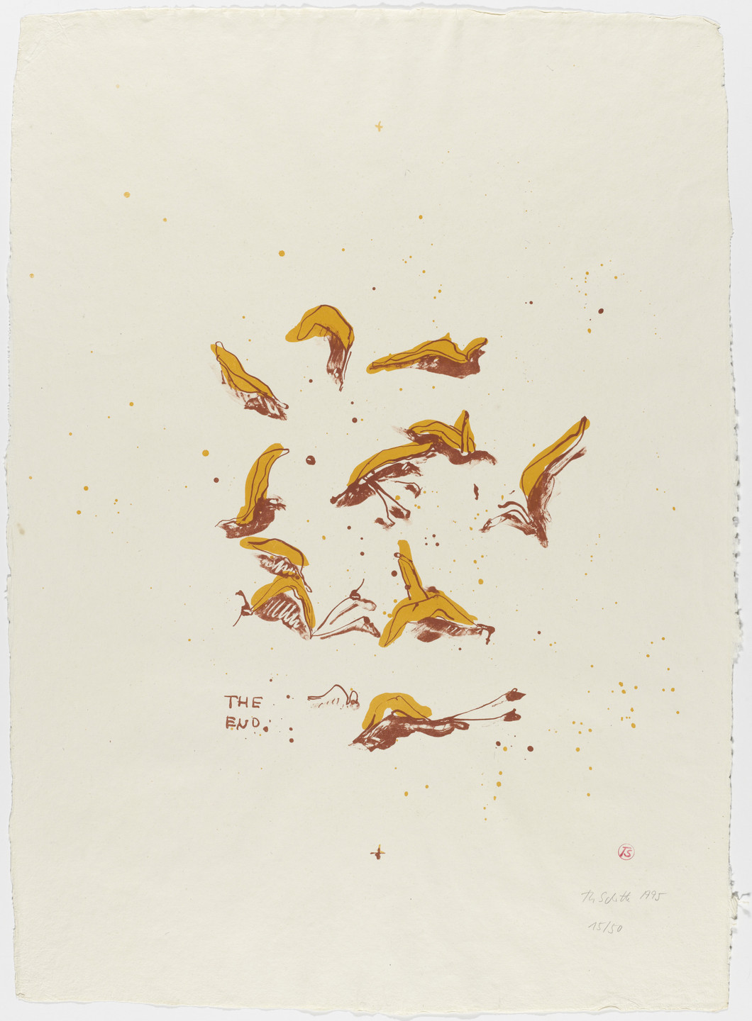 Thomas Schütte. Untitled from Silly Lilies. 1995