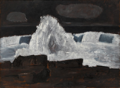 Marsden Hartley. Evening Storm, Schoodic, Maine. 1942