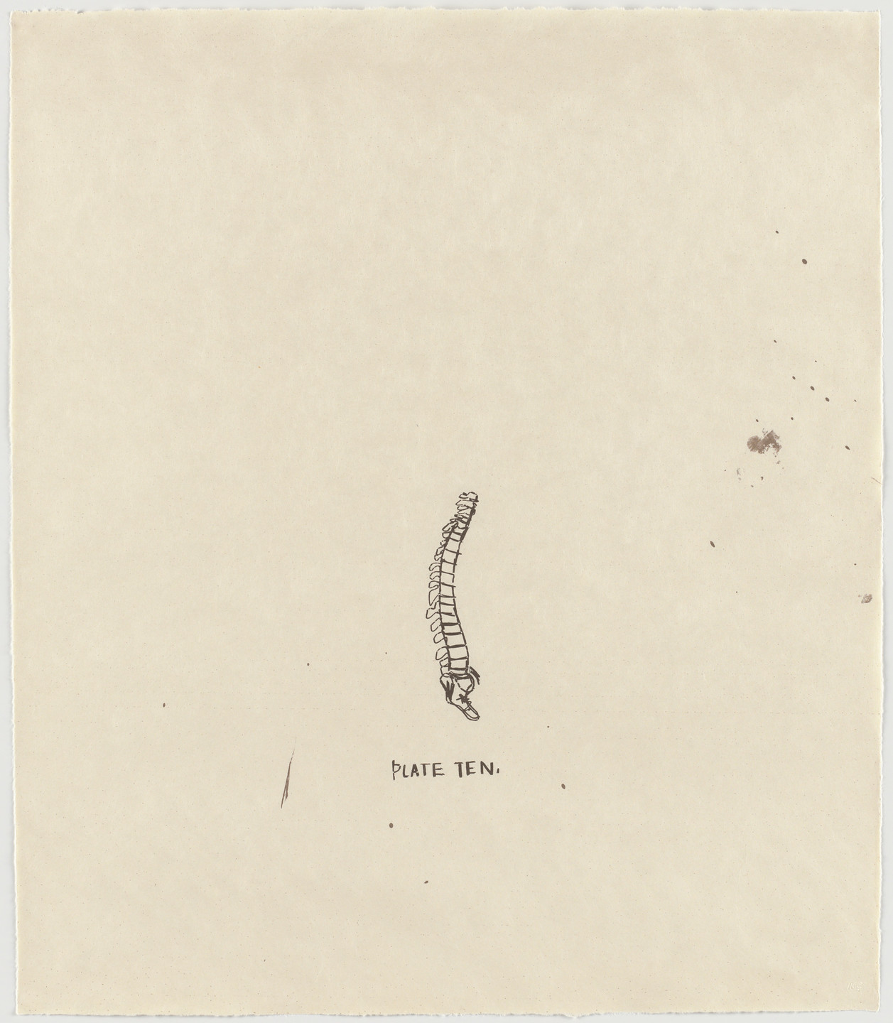 Jean-Michel Basquiat. Untitled, From Leonardo. 1983