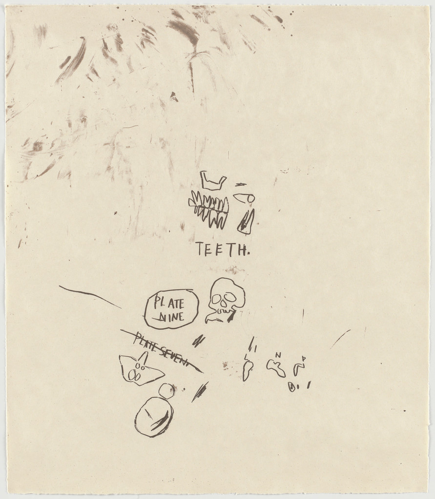Untitled, From Leonardo by Jean-Michel Basquiat