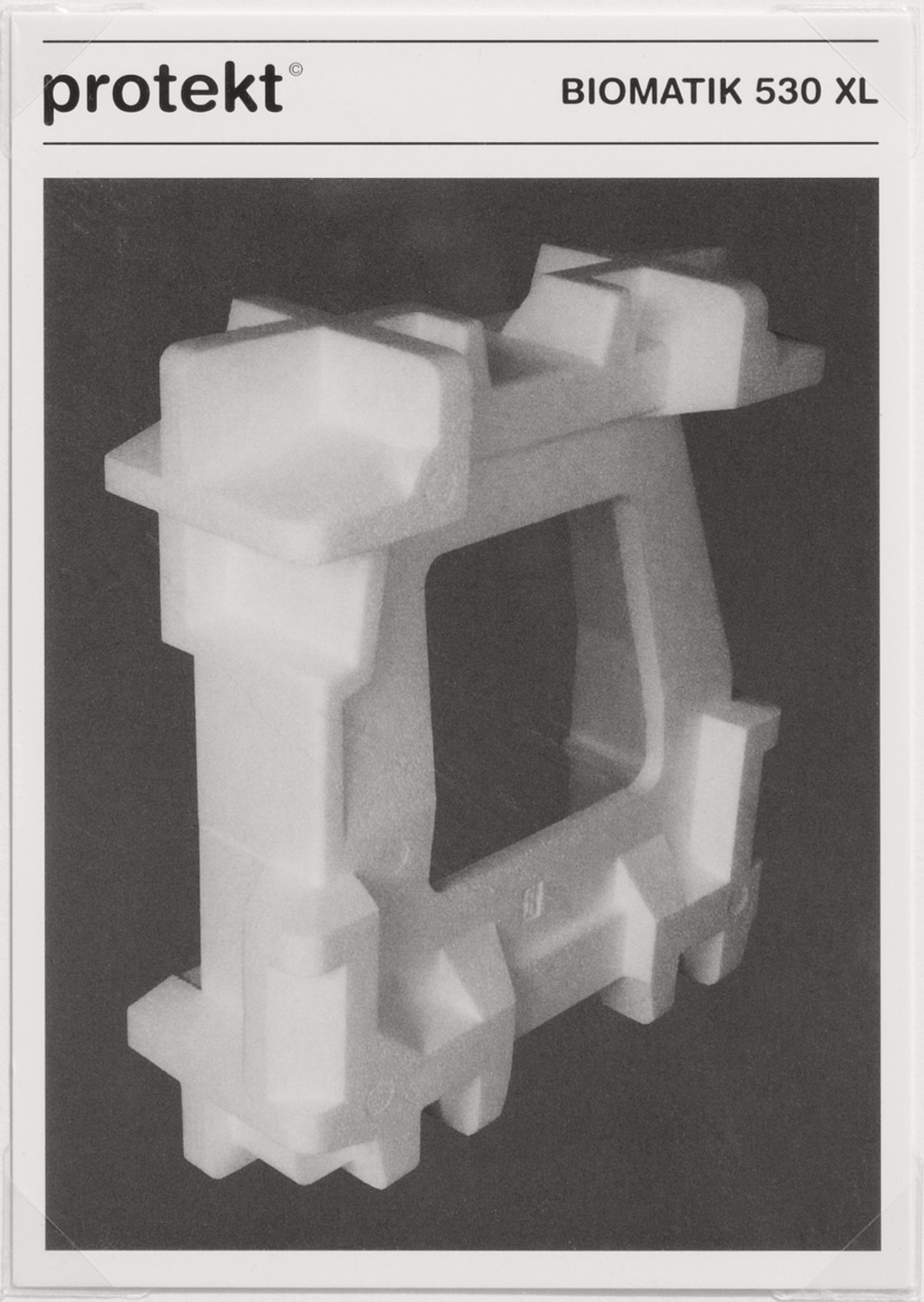 Paul Kirps. protekt, universal protection set, Postcard. 2002-03