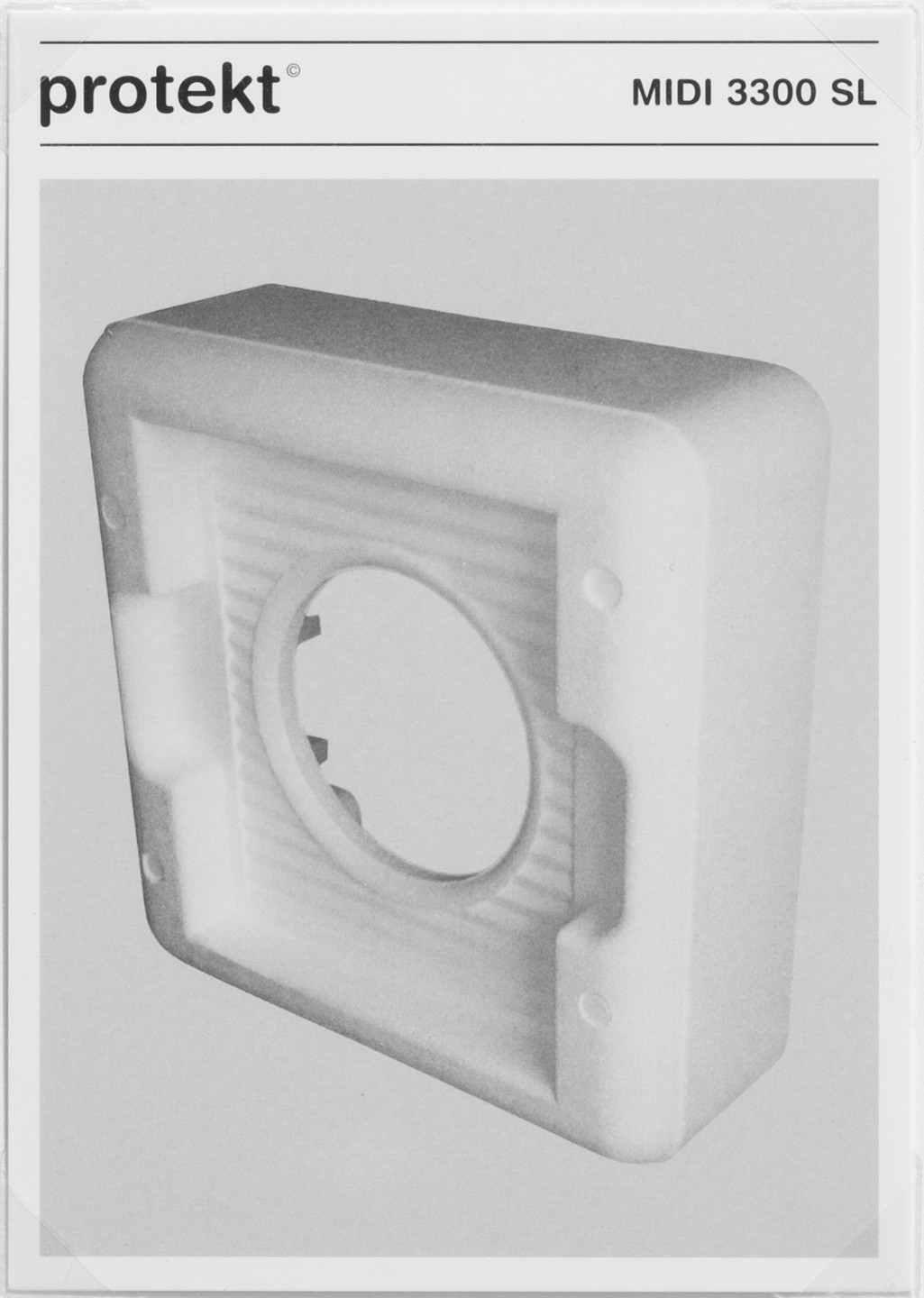 Paul Kirps. protekt, universal protection set, Postcard. 2002-03
