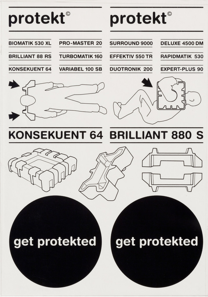 protekt, universal protection set, Sticker