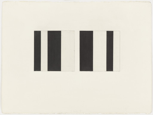 Brice Marden. Annunciation Study I. 1978