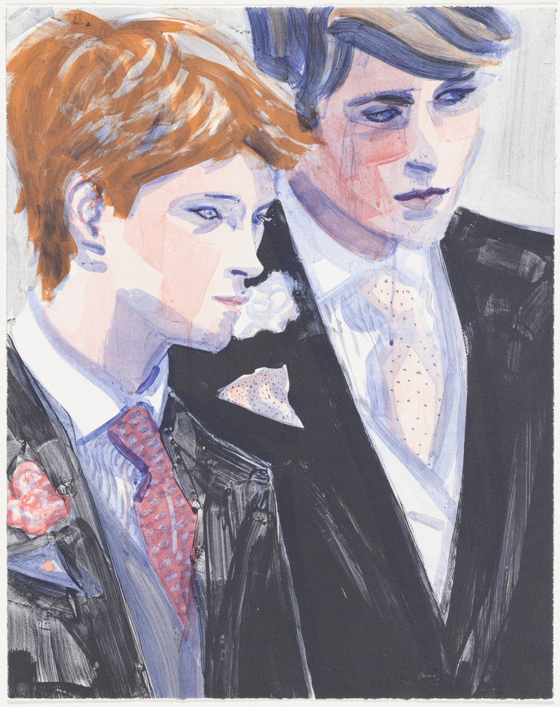 Prince Harry and Prince William, Elizabeth Peyton, 2000