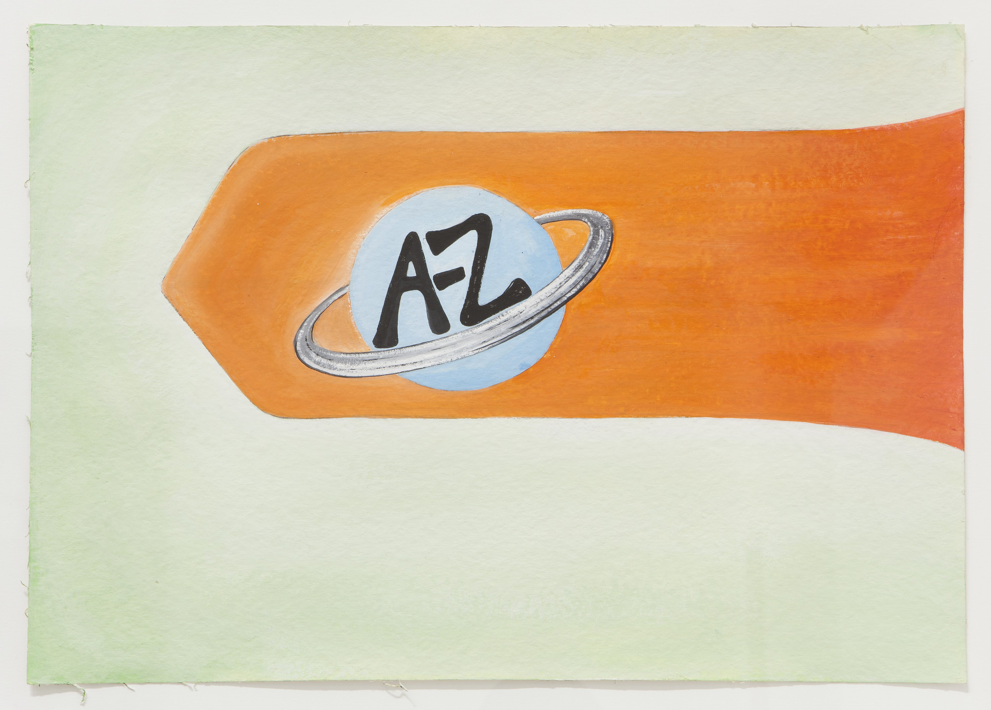 Andrea Zittel. A-Z Logo Study. (1996)