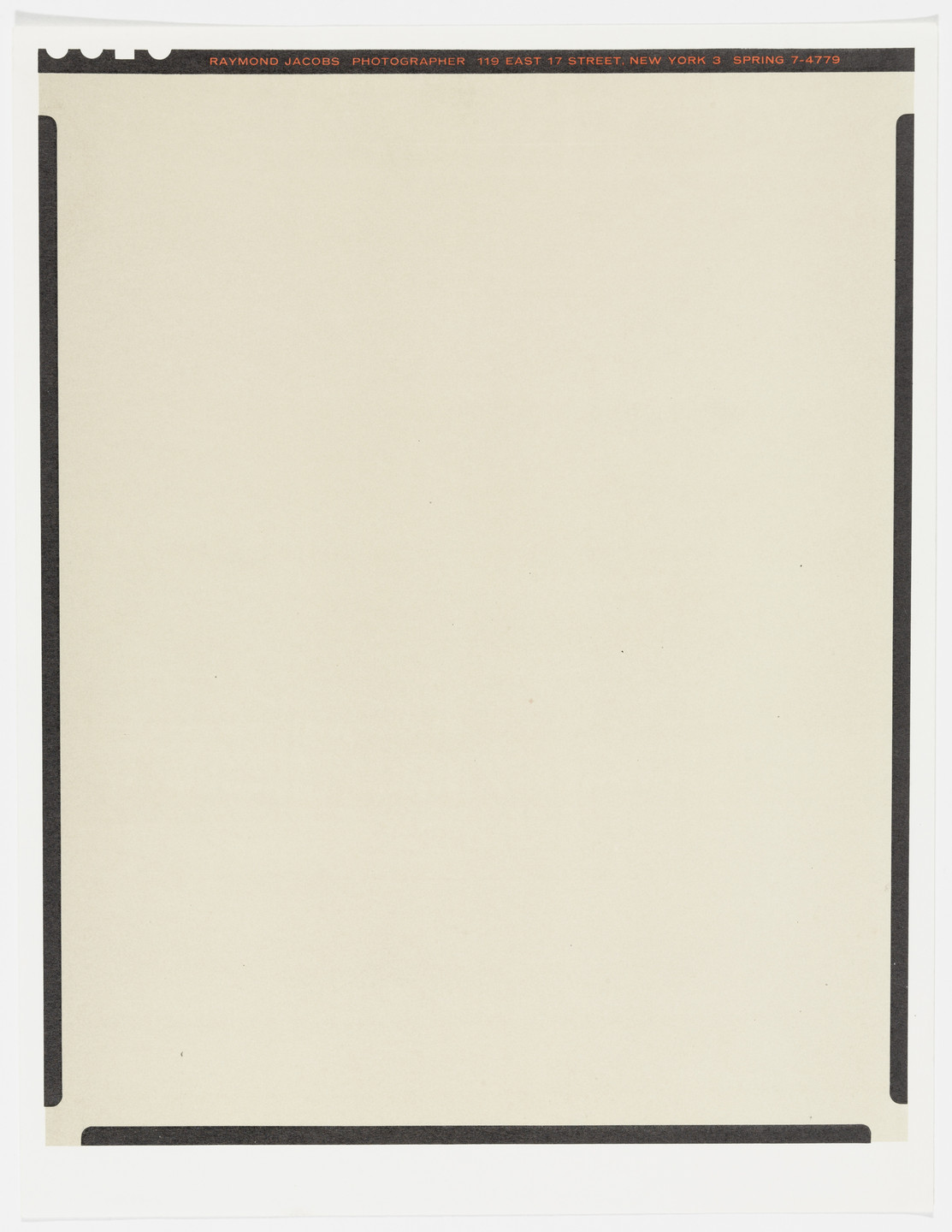 Robert Brownjohn, Ivan Chermayeff, Thomas Geismar, Raymond Jacobs. Raymond Jacobs Photographer. 1950s