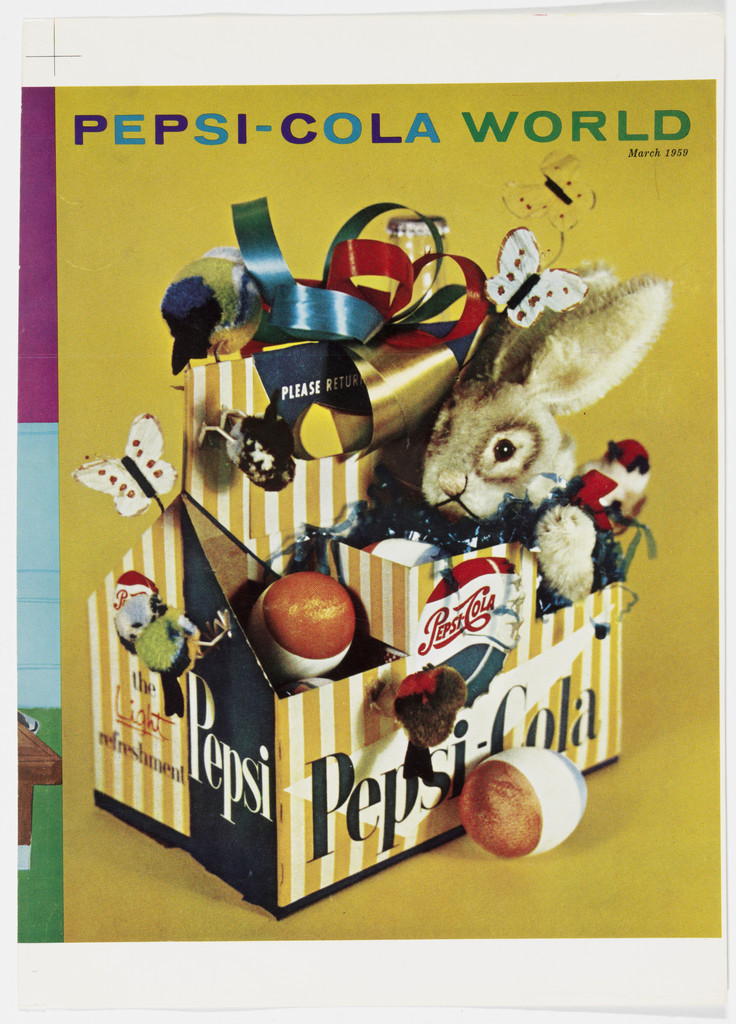Artist's Proof for the cover of Pepsi-Cola World, March, 1959