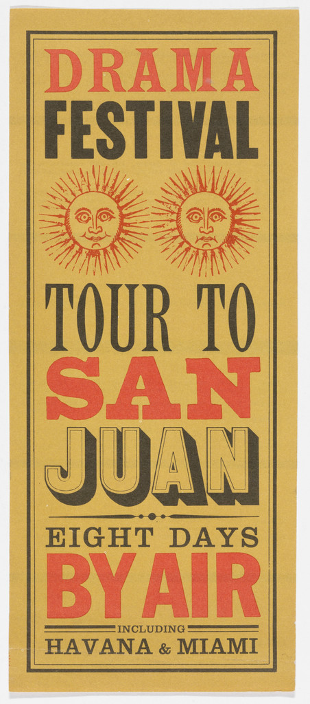 Drama Festival, Tour to San Juan