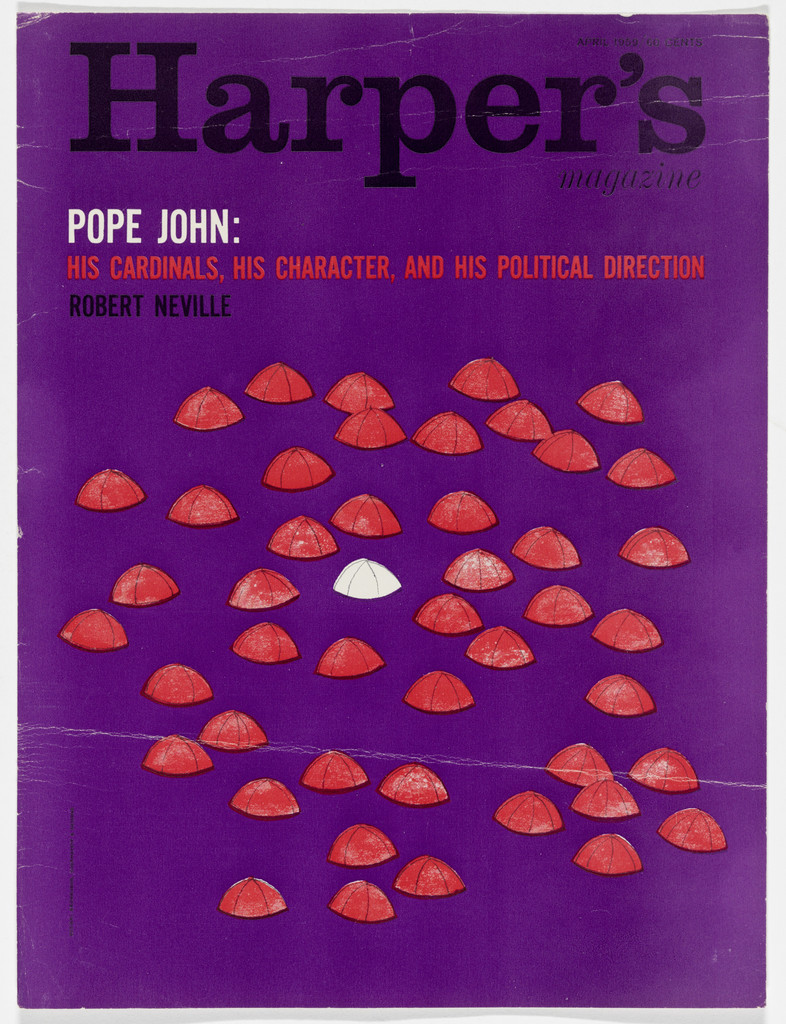 Cover of Harpers Magazine, April 1959