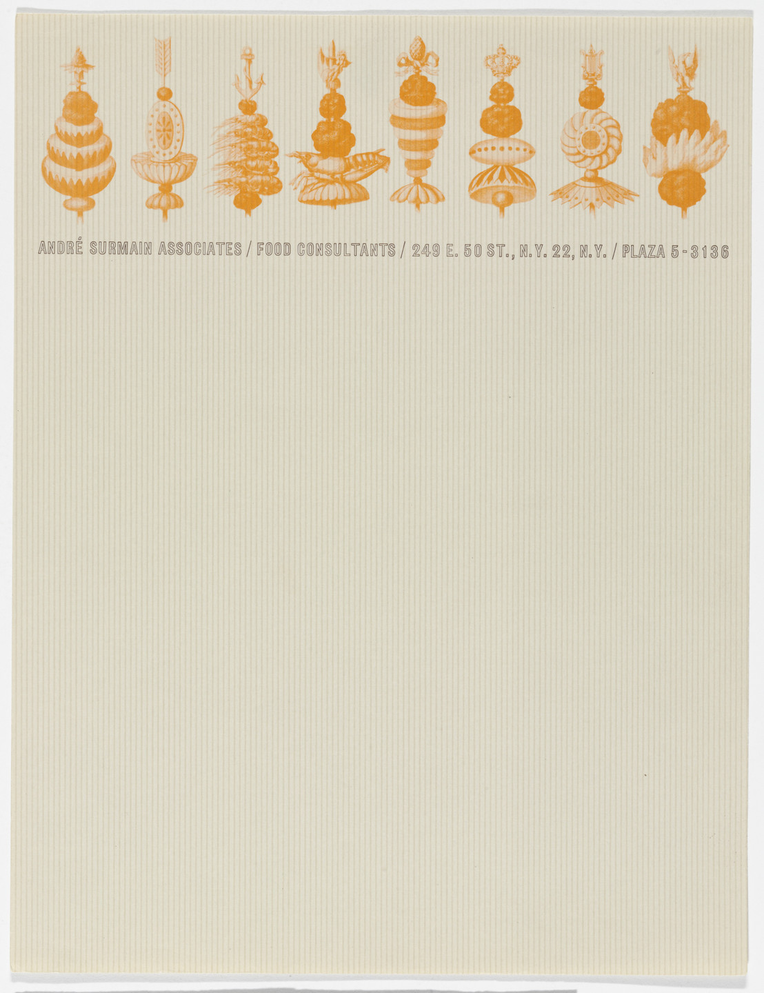 Robert Brownjohn. André Surmain Associates. 1950s