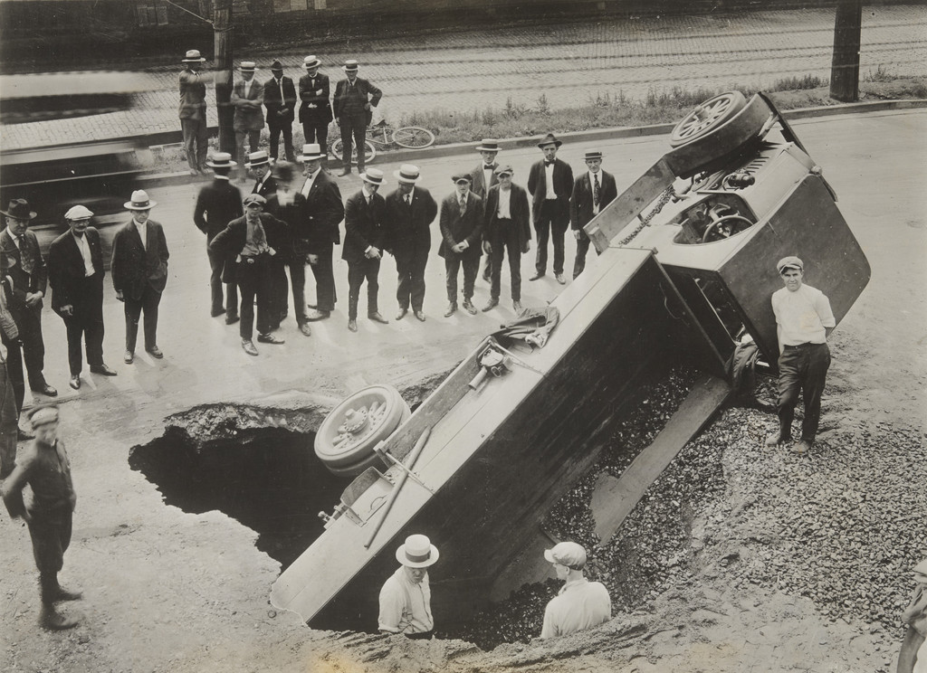 "Coal Mines Being Dug Under the Streets of Scranton, Pennsylvania"