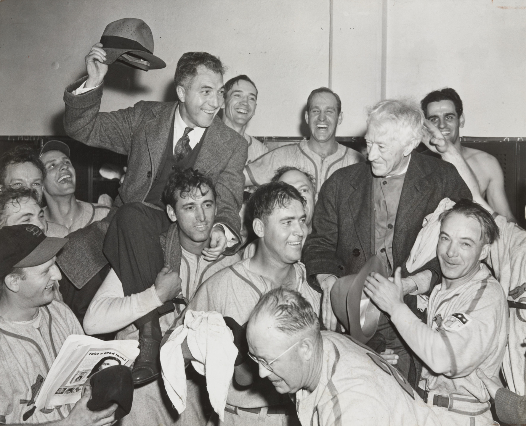 The New York Times. &#34;Ford Frick, National League President and Judge Landis&#34;. October 1942