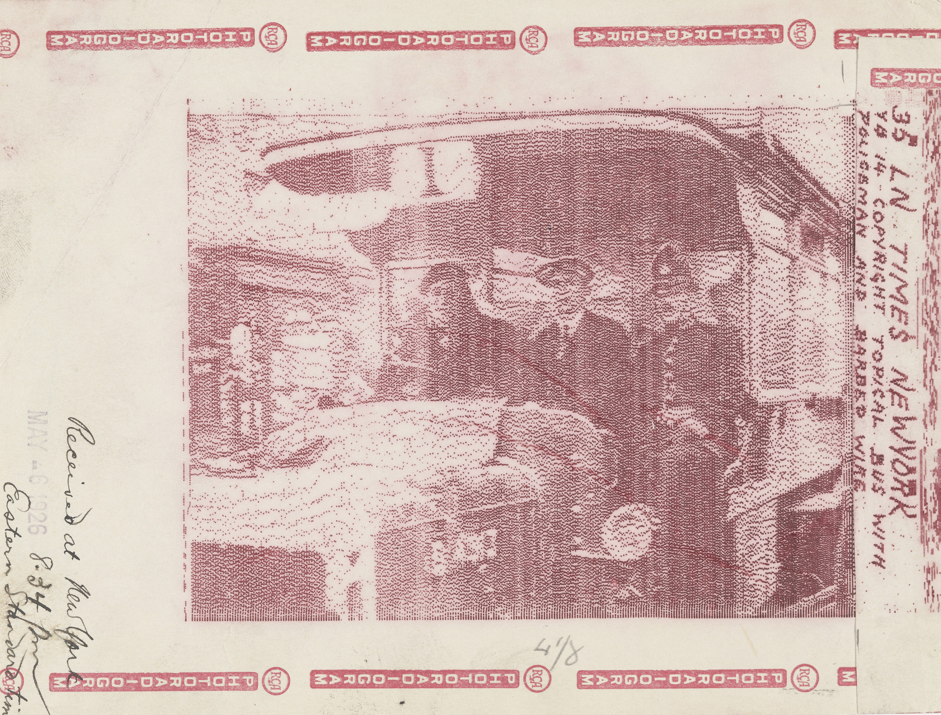 Radio Corporation of America. Photoradiogram. 1926